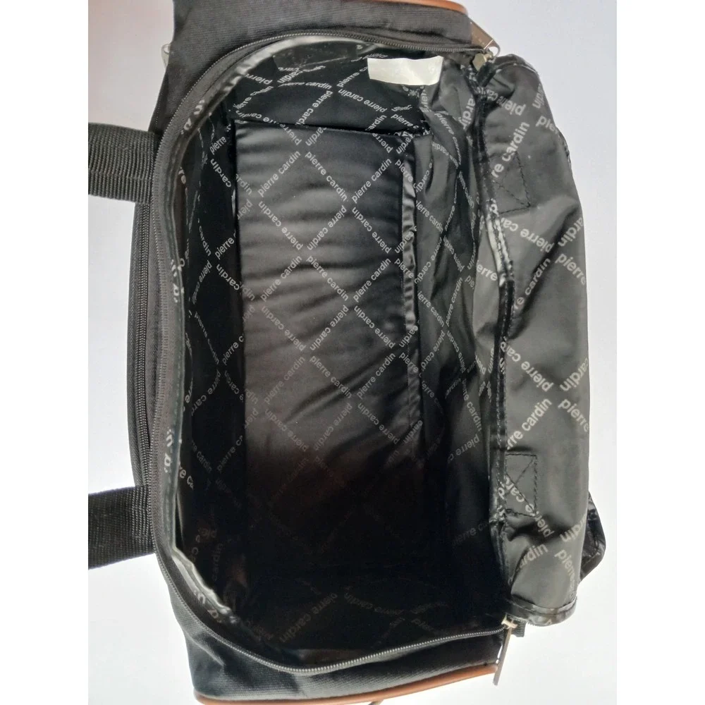 Pierre Cardin Carry On Travel Overnight Bag Black 16 inch